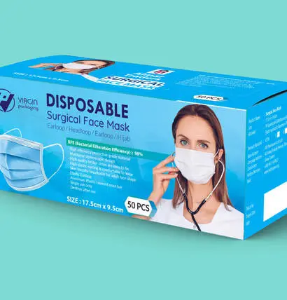 Face Mask Packaging Boxes