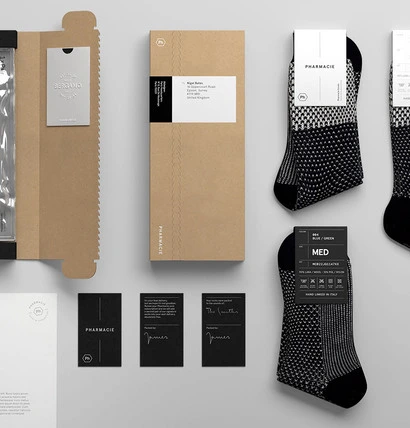 socks packaging